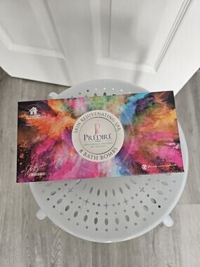Predire Paris Skin Rejuvenating Spa 7 Bath Bombs Set All Natural Bergamot